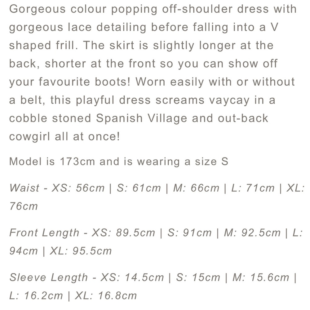 Spell Revolver Dress - Picture 7 of 7